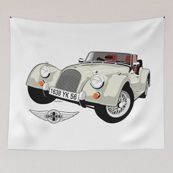 Item preview, Morgan Plus 4 personalized for Stefany designed and sold by car2oonz.