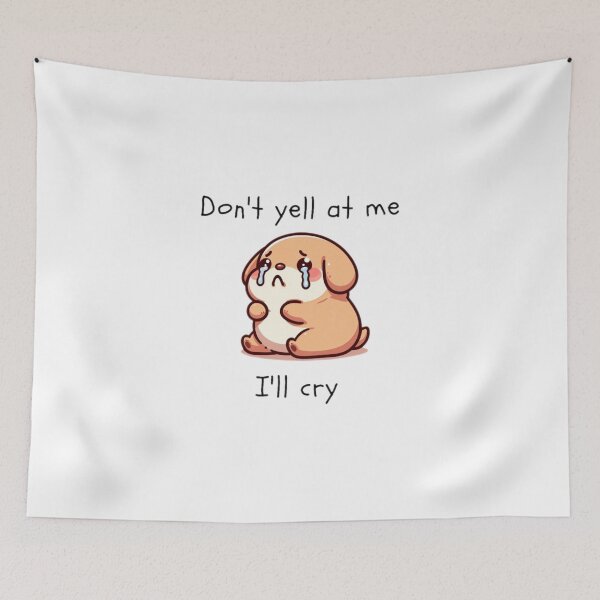 Item preview, I'll cry designed and sold by LittleBucolic.