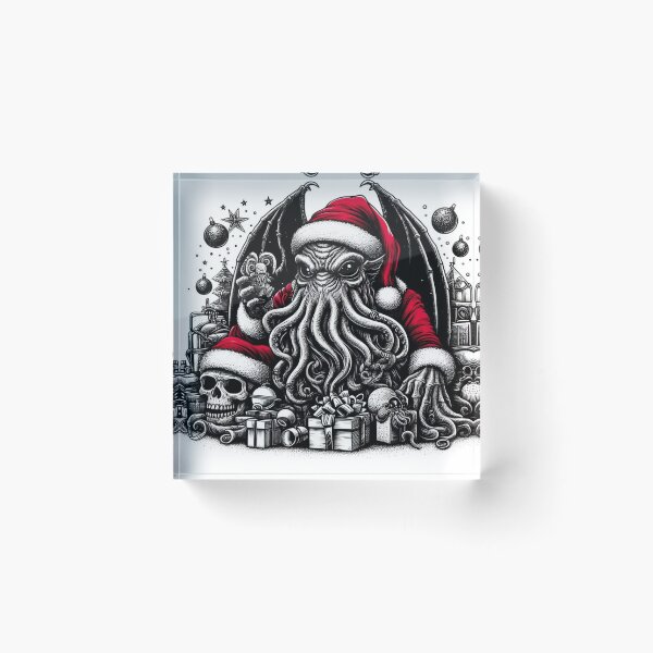 Item preview, santa cthulhu designed and sold by Greydate.