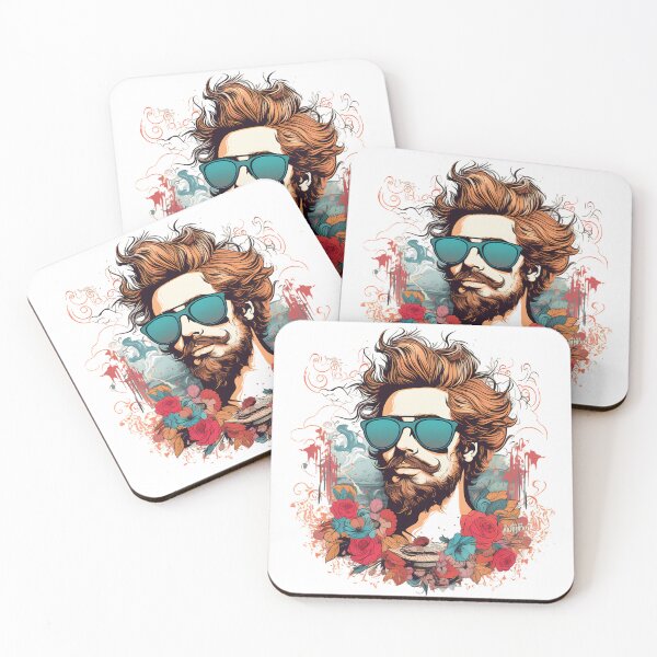Item preview, Laid-Back Vibes - Cool Dude Relaxation Illustration designed and sold by Pobru.