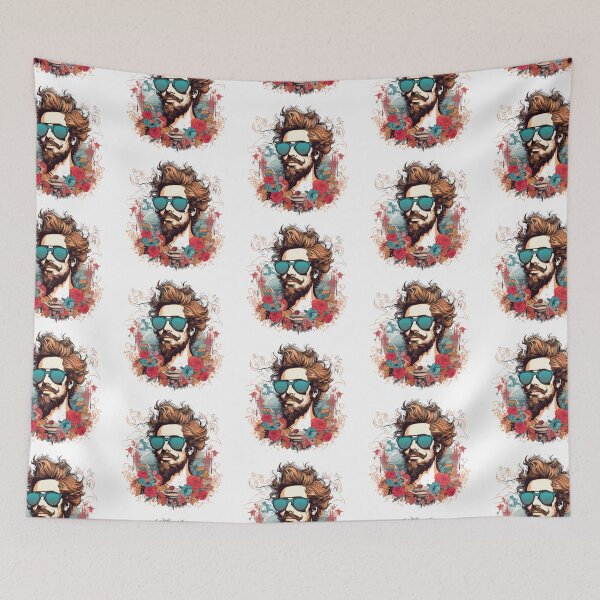 Item preview, Laid-Back Vibes - Cool Dude Relaxation Illustration designed and sold by Pobru.