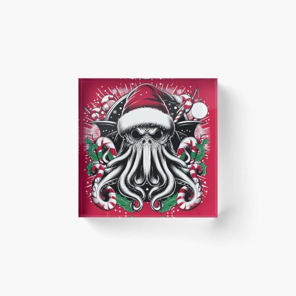 Item preview, cthulhu santa designed and sold by Greydate.