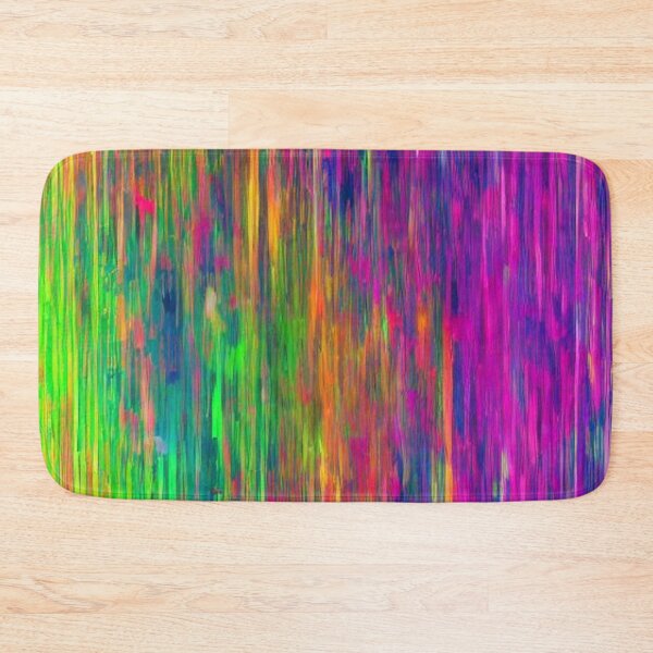 Item preview, Colorful Abstract Neon Streak Pattern designed and sold by calibrit.