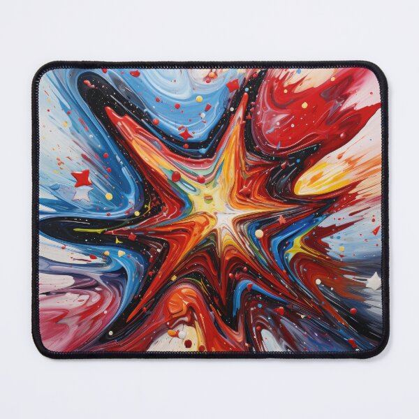 Item preview, Explore "Simplistic & Minimalistic Star Collision Art" designed and sold by ArtificialGenes.