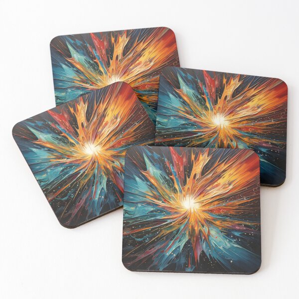 Item preview, Explore "Simplistic & Minimalistic Star Collision Art" designed and sold by ArtificialGenes.