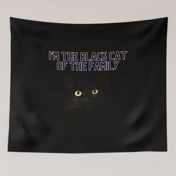 Item preview, Im the black cat of the family, black sheep of the family designed and sold by Cerulean-Shop.