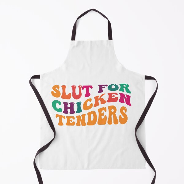 Item preview, Slut For Chicken Tenders Stickers - Funny Gag T-Shirt designed and sold by Wenterful.