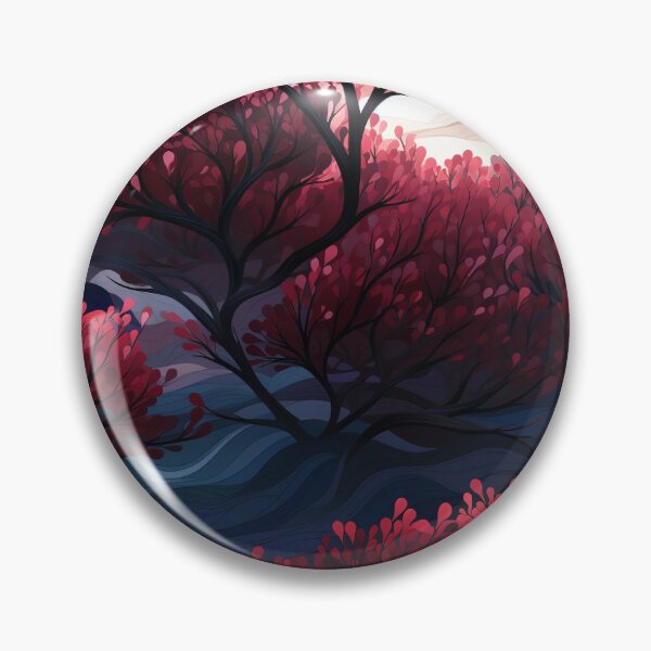 Item preview, Red Tree Pattern designed and sold by primapetunia.