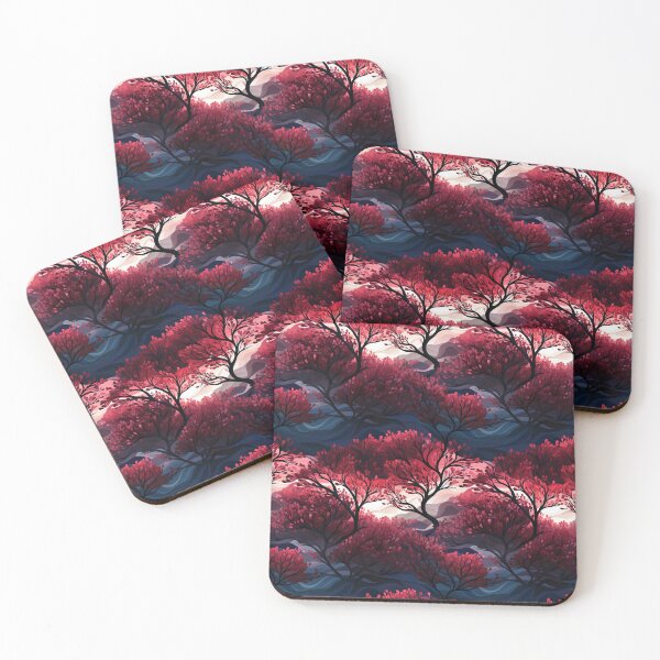 Item preview, Red Tree Pattern designed and sold by primapetunia.