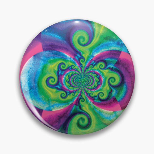 Item preview, Bright Colorful Abstract Tessellating Pattern Green Purple designed and sold by RoomShiners.