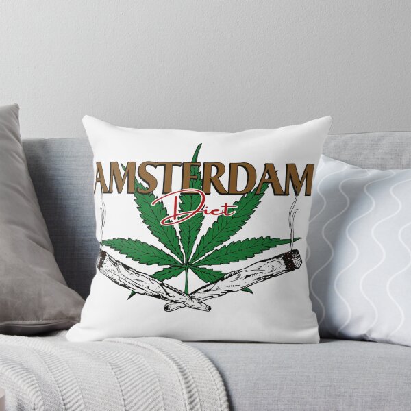 Artikelvorschau, Amsterdam Diet - Cannabis Lifestyle entworfen und verkauft von Shirt-Guide.