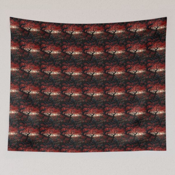 Item preview, Red Tree Pattern #2 designed and sold by primapetunia.