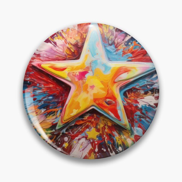 Item preview, Explore "Simplistic & Minimalistic Star Collision Art" designed and sold by ArtificialGenes.