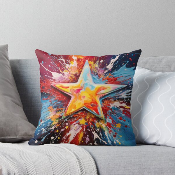 Item preview, Explore "Simplistic & Minimalistic Star Collision Art" designed and sold by ArtificialGenes.