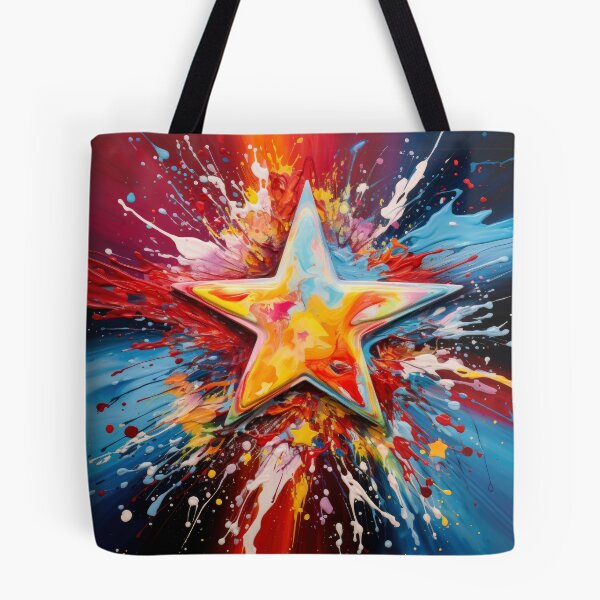 Item preview, Explore "Simplistic & Minimalistic Star Collision Art" designed and sold by ArtificialGenes.
