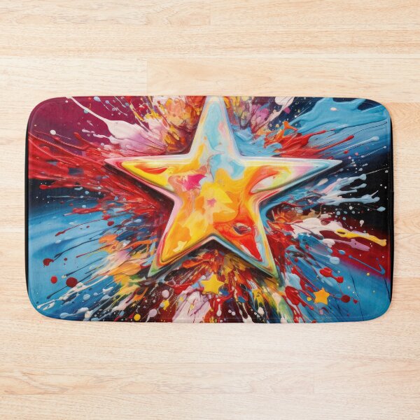 Item preview, Explore "Simplistic & Minimalistic Star Collision Art" designed and sold by ArtificialGenes.