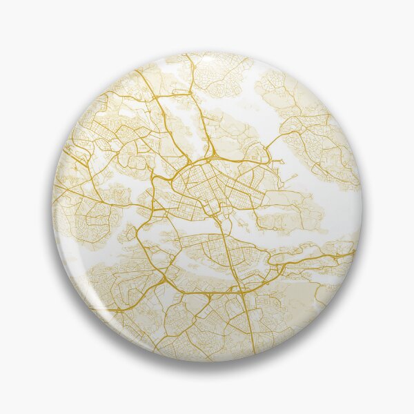 Item preview, Stockholm City Map designed and sold by feether-store.