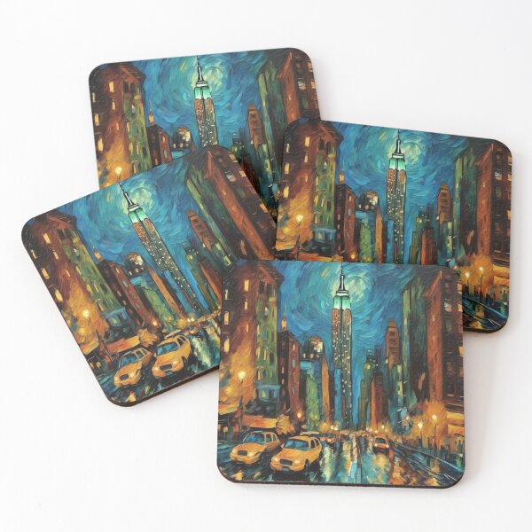 Item preview, Urban Night- New York in the Dark designed and sold by Artisticanvas.