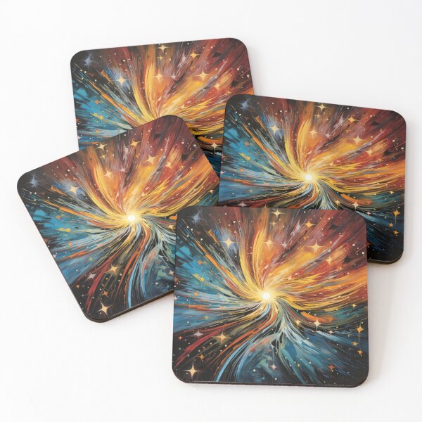 Item preview, Explore "Simplistic & Minimalistic Star Collision Art" designed and sold by ArtificialGenes.