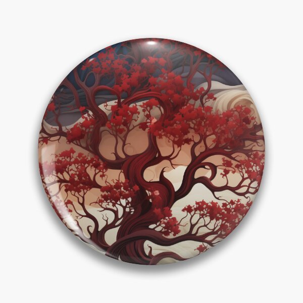 Item preview, Red Tree Pattern #3 designed and sold by primapetunia.