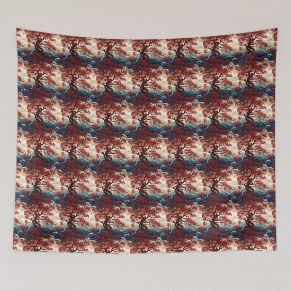 Item preview, Red Tree Pattern #3 designed and sold by primapetunia.