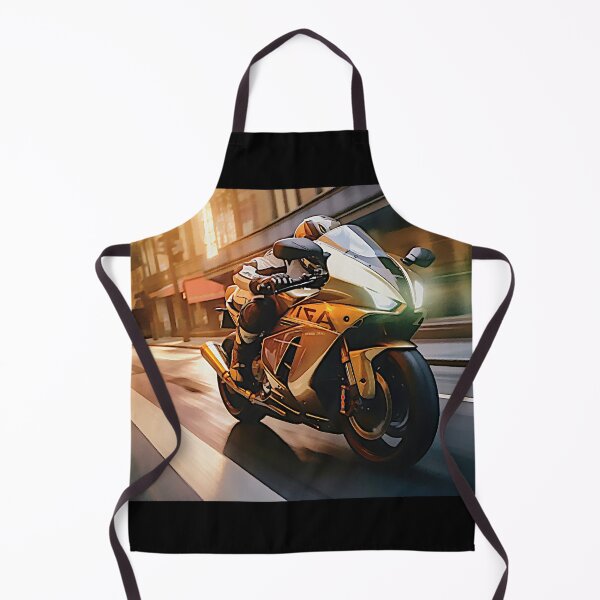 Item preview, Motorcycle speeding through a city, Moto Inspirations designed and sold by Gabi.Media.