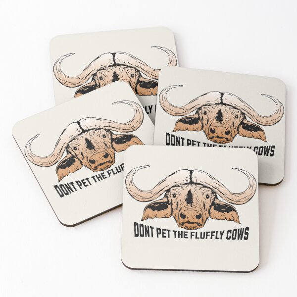 Item preview, Don't Pet the Fluffy Cows designed and sold by Lil-Bit-Batty.