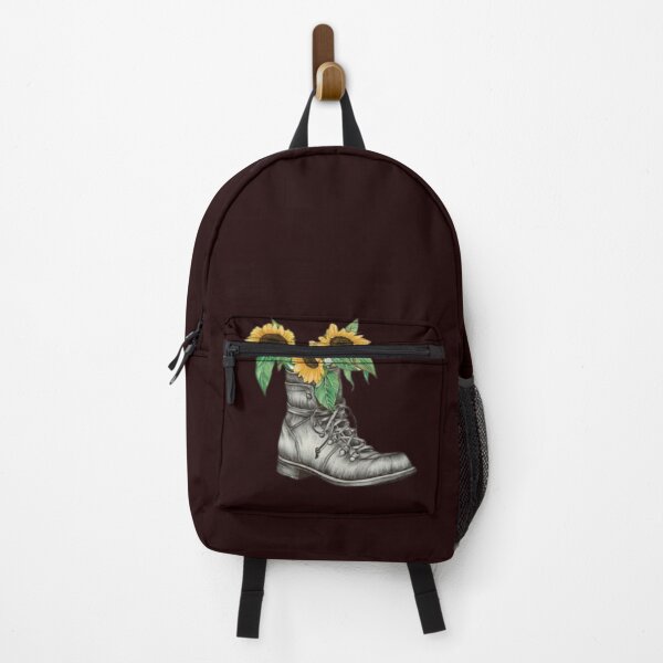Item preview, Sunflowers Growing From Boot designed and sold by TheCatmeow2000.