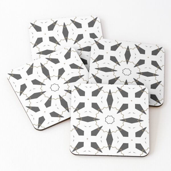 Item preview, Black Gold Grey Accent Modern Minimal Geometric Gateway  designed and sold by Mehwish.