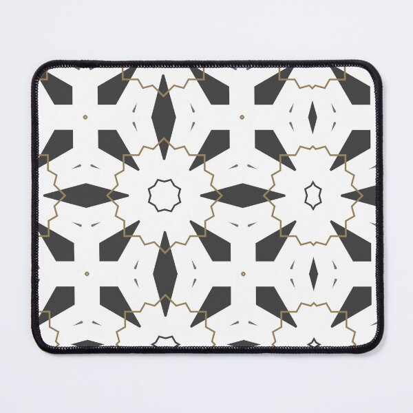 Item preview, Black Gold Grey Accent Modern Minimal Geometric Gateway  designed and sold by Mehwish.