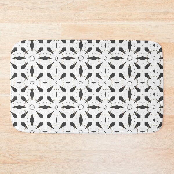 Item preview, Black Gold Grey Accent Modern Minimal Geometric Gateway  designed and sold by Mehwish.