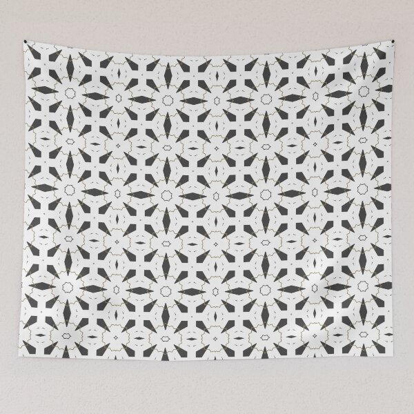 Item preview, Black Gold Grey Accent Modern Minimal Geometric Gateway  designed and sold by Mehwish.