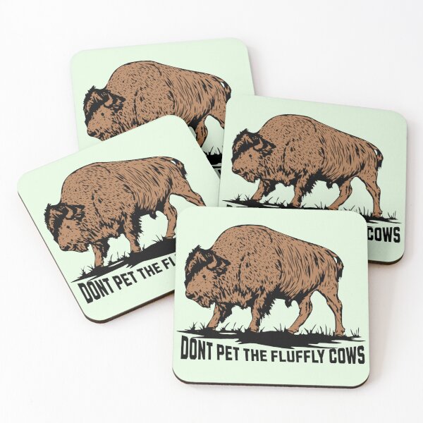 Item preview, Don't Pet the Fluffy Cows designed and sold by Lil-Bit-Batty.