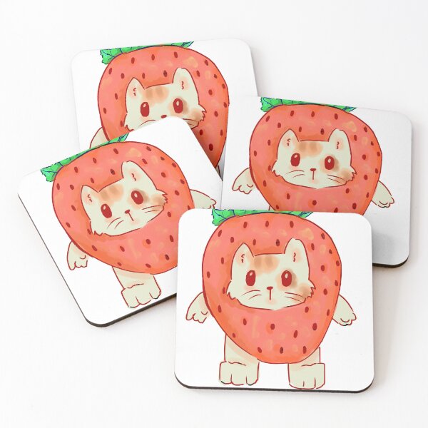 Item preview, strawberry cat designed and sold by Danny-32.