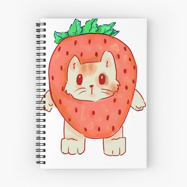 Item preview, strawberry cat designed and sold by Danny-32.