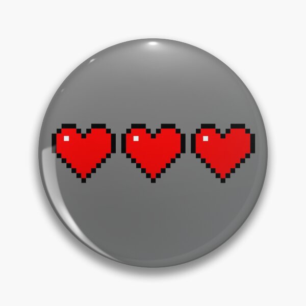Item preview, 8-bit Hearts designed and sold by TimewardGaming.