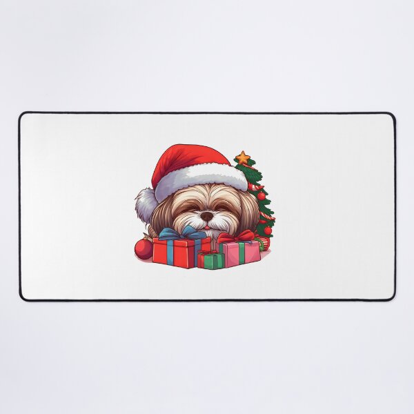 Item preview, Shih Tzu Santa: A Pawsitively Merry Christmas designed and sold by EpicPaws.