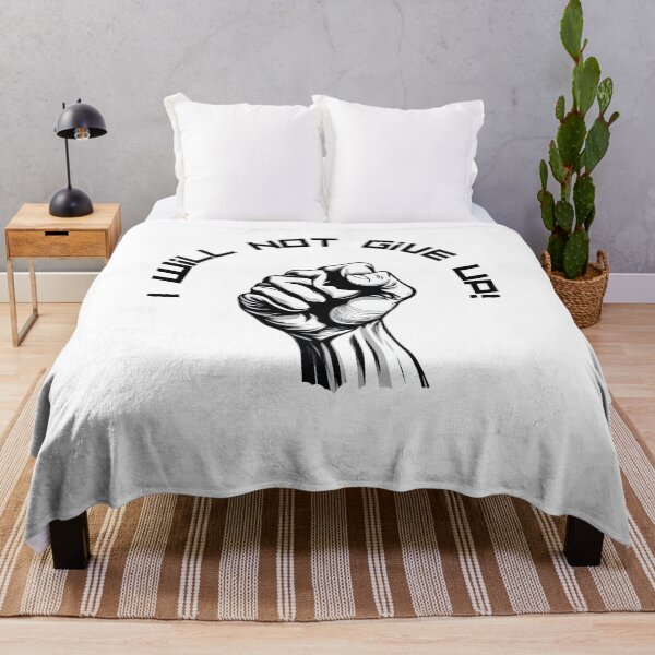 Item preview, I wilk not five up! motivational pattern designed and sold by GroonSpace.