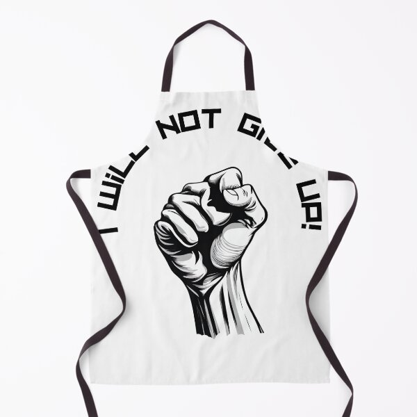 Item preview, I wilk not five up! motivational pattern designed and sold by GroonSpace.