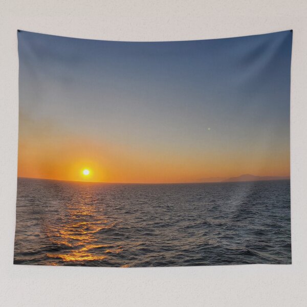 Item preview,  Mediterranian Sea Sunset Photograpic Print - mediterranian sea sunset designed and sold by abeautifulife.