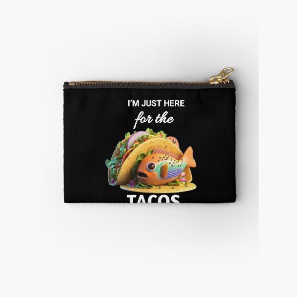 Item preview, Funny Taco Pun Shirts - "I'm Just Here for the Tacos" Apparel designed and sold by Obinne.