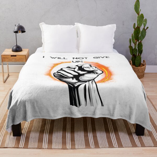 Item preview, I wilk not five up! motivational pattern designed and sold by GroonSpace.
