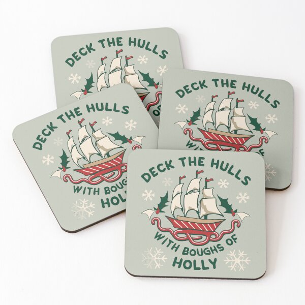 Item preview, Deck the Hulls with Boughs of Holly: Sailing Christmas designed and sold by VoyteksDesigns.