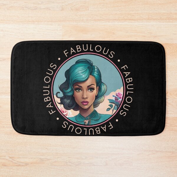 Item preview, Fabulous Woman Retro Pink Glamourous Insignia Circle Emblem designed and sold by Melan Designs.
