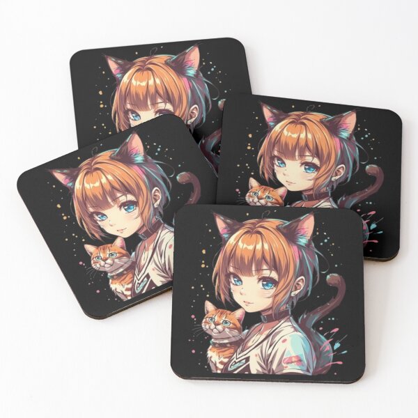 Item preview, anime cat girl designed and sold by WingedMeteor.