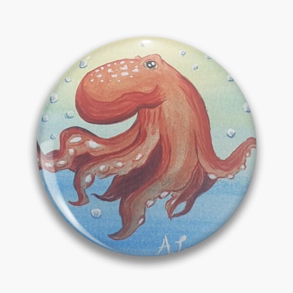 Item preview, Bubbly Octopus designed and sold by ArtsByAmberPA.