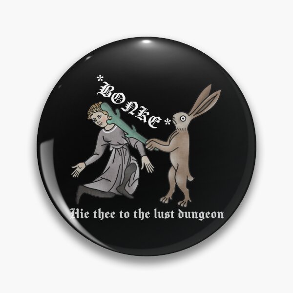 Item preview, Medieval Bonk rabbit (White) designed and sold by MargiKnights.