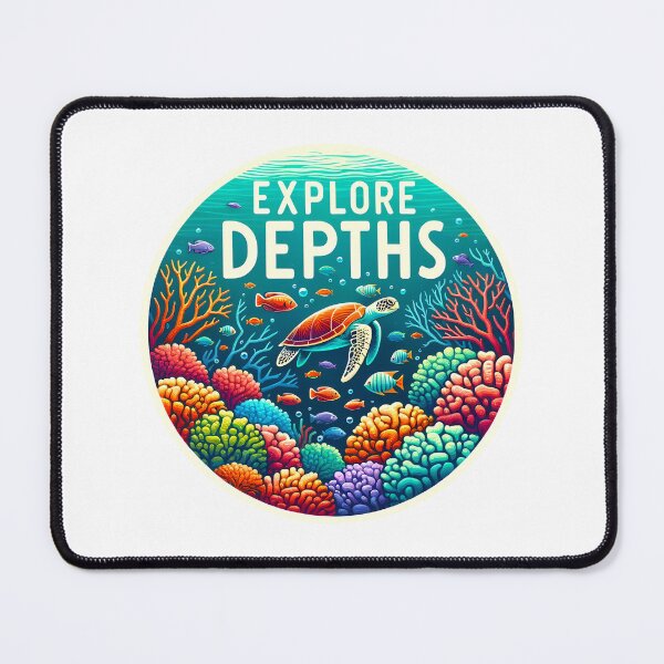 Item preview, Explore Depths - Uncover the Ocean's Hidden Wonders designed and sold by nexanova369.