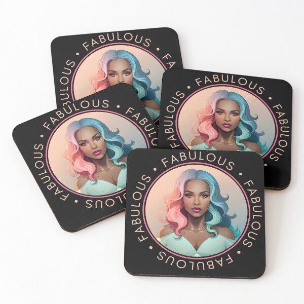 Item preview, Fabulous Woman Retro Pink Glamourous Insignia Circle Emblem designed and sold by Melan Designs.