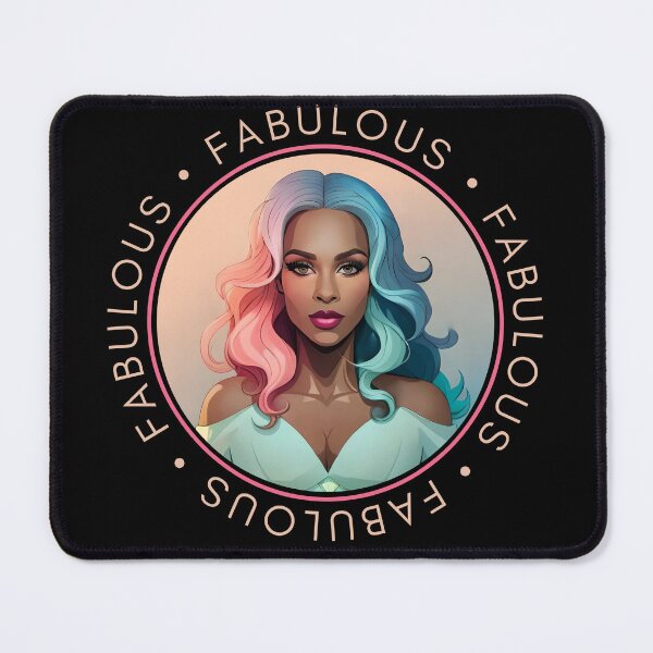 Item preview, Fabulous Woman Retro Pink Glamourous Insignia Circle Emblem designed and sold by Melan Designs.